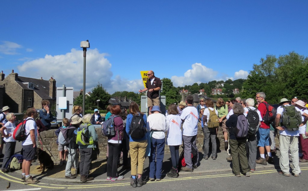 Intro at meeting point by Pete Hawkins of Silva Navigation School