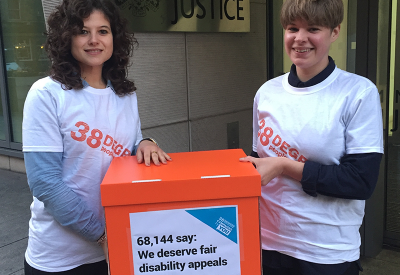 Petition hand in to the Ministry of Justice