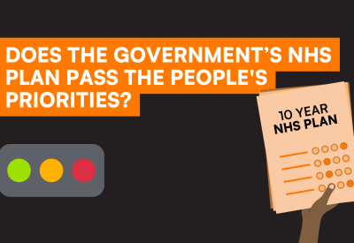 The People’s Priorities for our NHS report