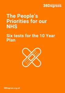 The People’s Priorities for our NHS report
