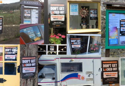 Voter ID poster collage