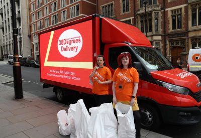 38 Degrees Post Office Delivery Van